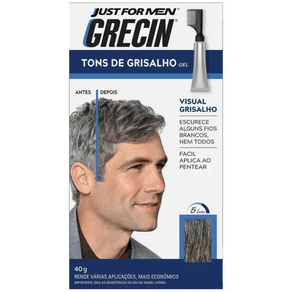 Gel Tonalizante Tons de Grisalho Grecin 40g - 7891653010507